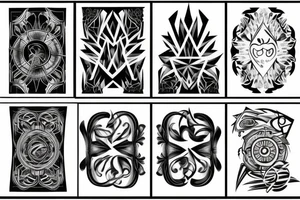 Smoke and mirrors tattoo idea