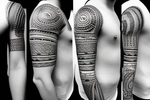 half sleeve tattoo idea