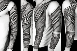 half sleeve tattoo idea
