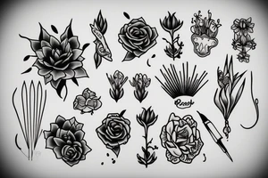 Garden tattoo idea