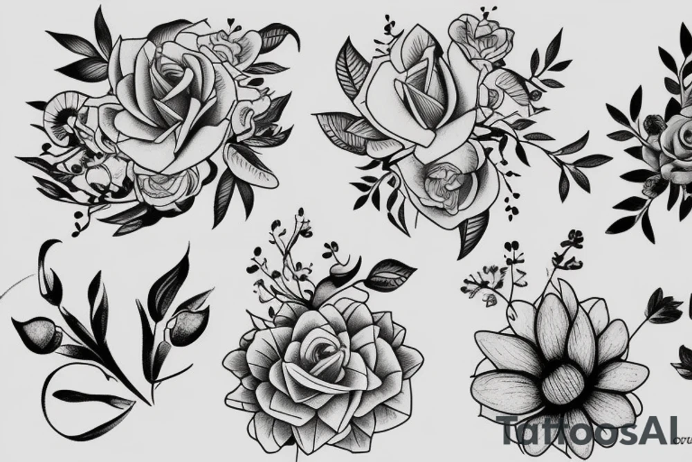 Garden tattoo idea