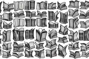 Books tattoo idea