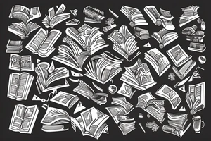 Books tattoo idea