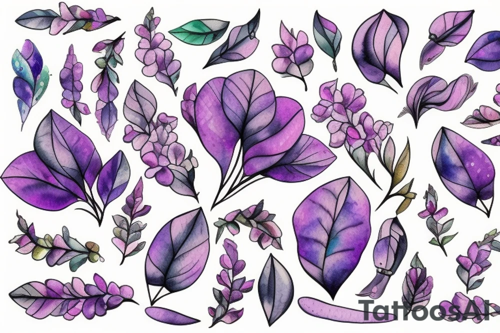 Lilac tattoo idea