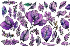 Lilac tattoo idea