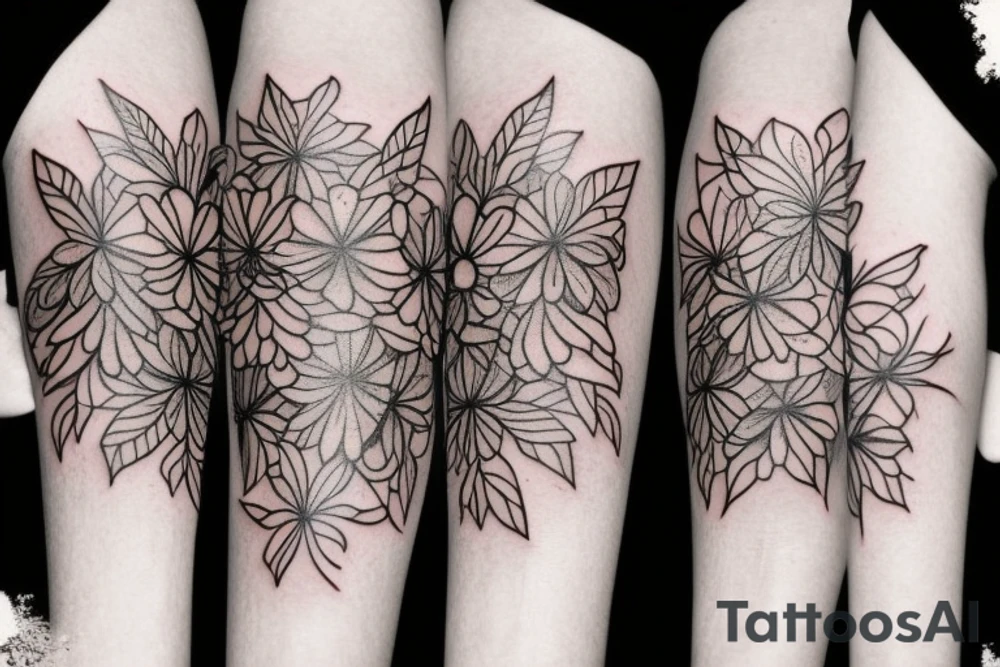 Hydrangea tattoo idea