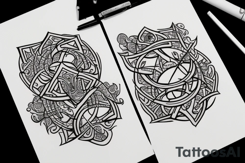 LUC as an ambigram tattoo idea