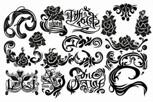 LUC as an ambigram tattoo idea