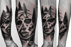 three swords tattoo idea