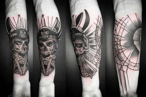 three swords tattoo idea