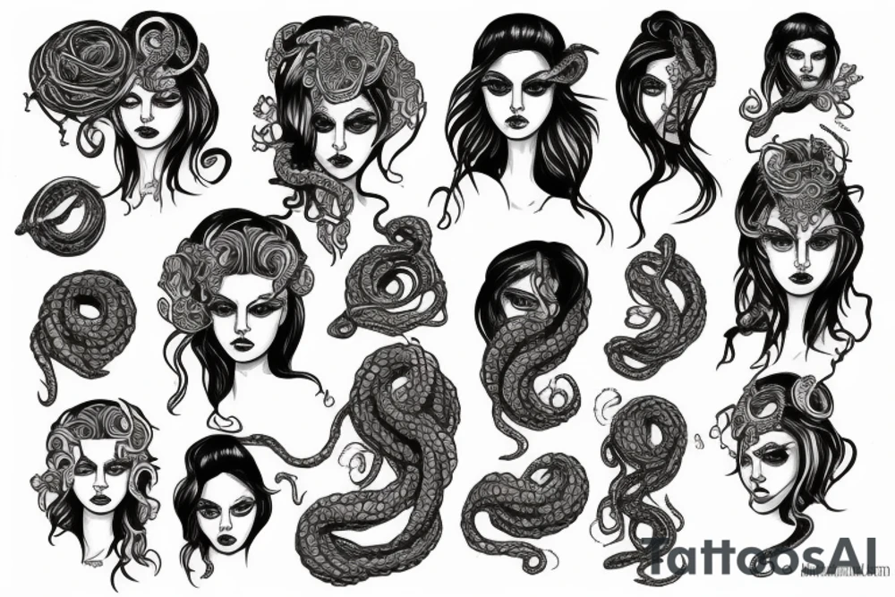 medusa tattoo idea