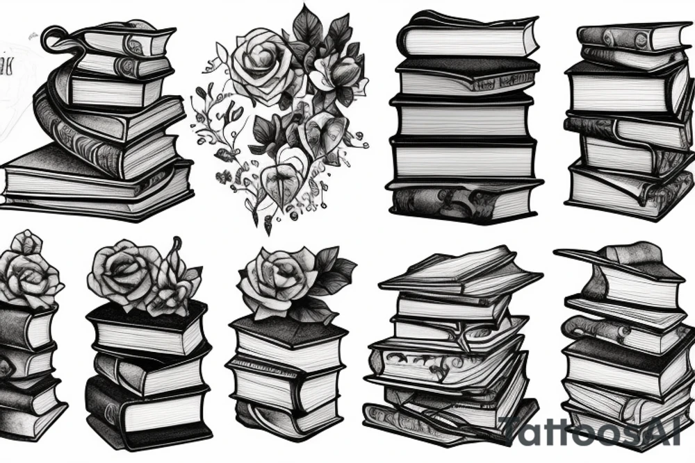 Book lover tattoo tattoo idea