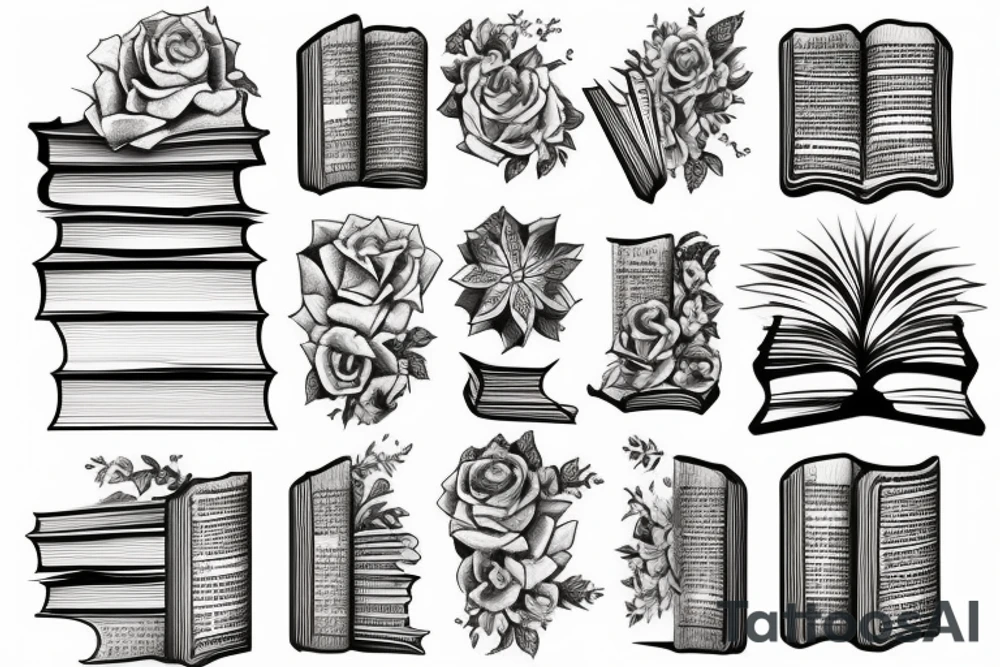 Book lover tattoo tattoo idea
