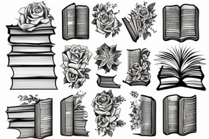 Book lover tattoo tattoo idea