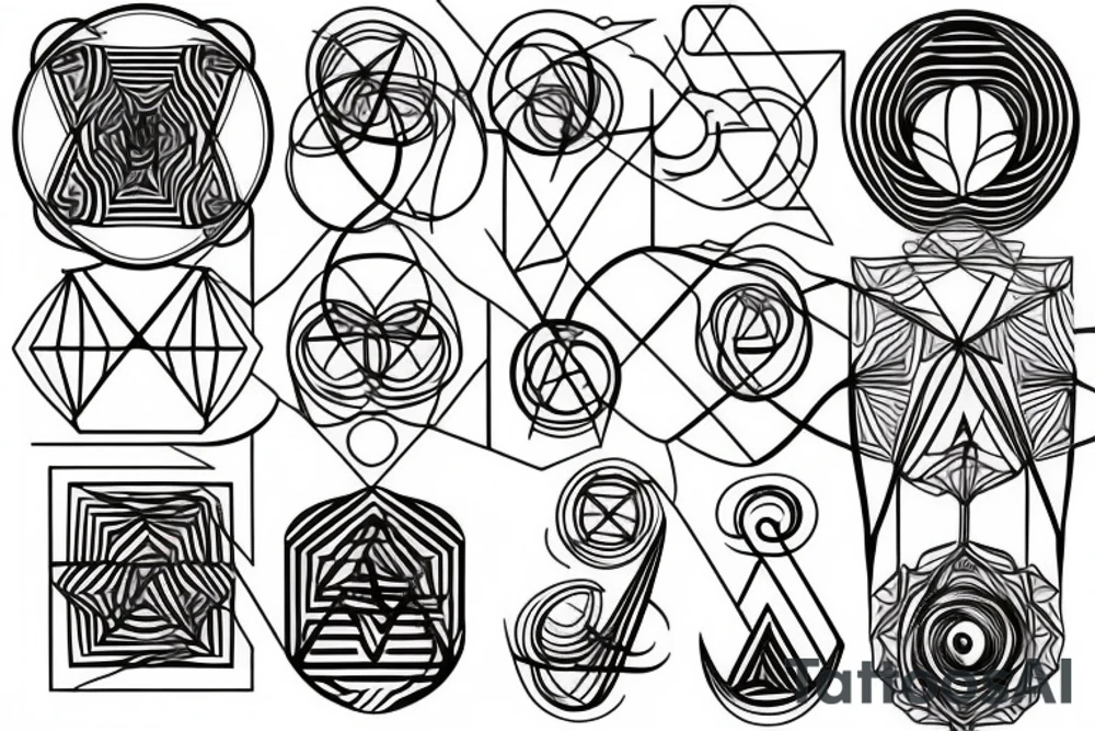 golden ratio tattoo idea