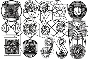 golden ratio tattoo idea
