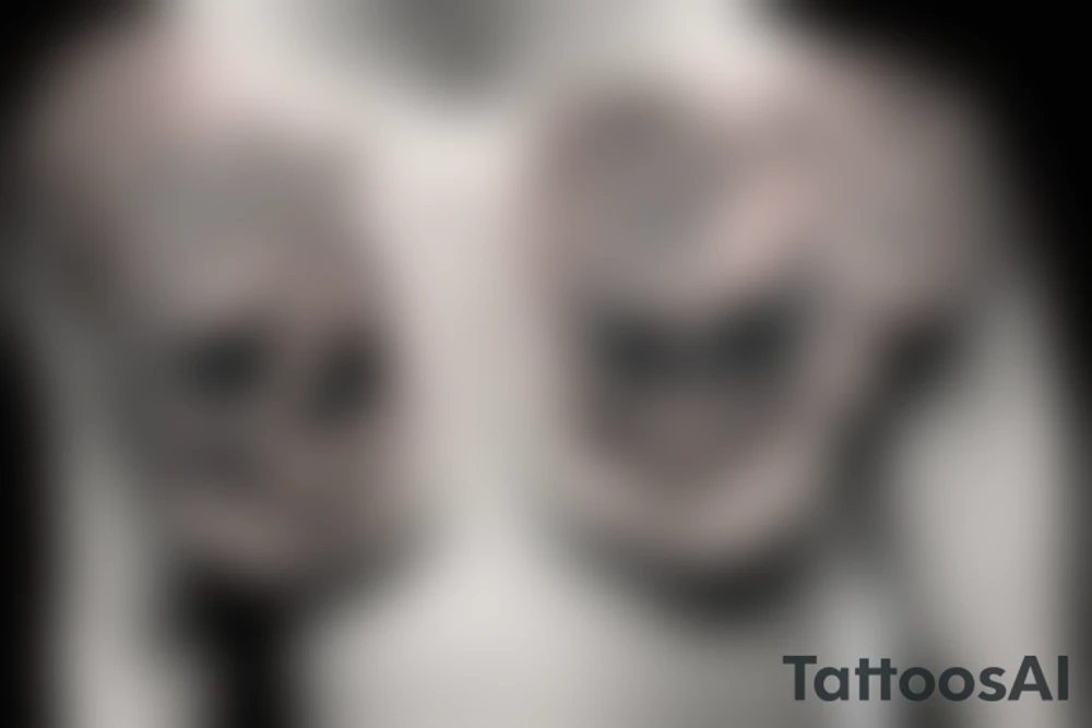 Skull tattoo tattoo idea