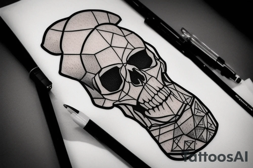 a skull that harry styles would get tattoo idea