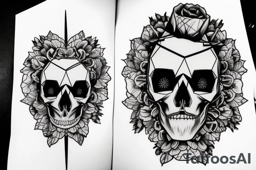 a skull that harry styles would get tattoo idea