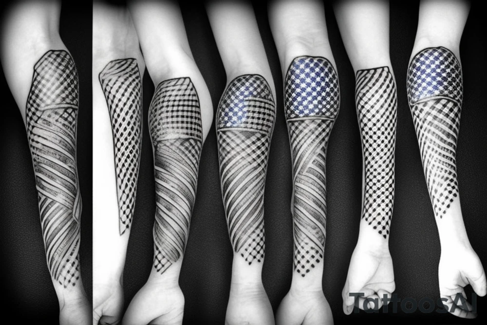 American FLag tattoo idea