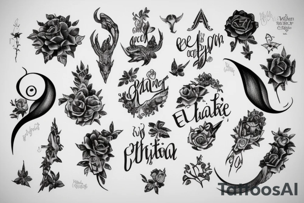 Eckhartbtille quote tattoo tattoo idea