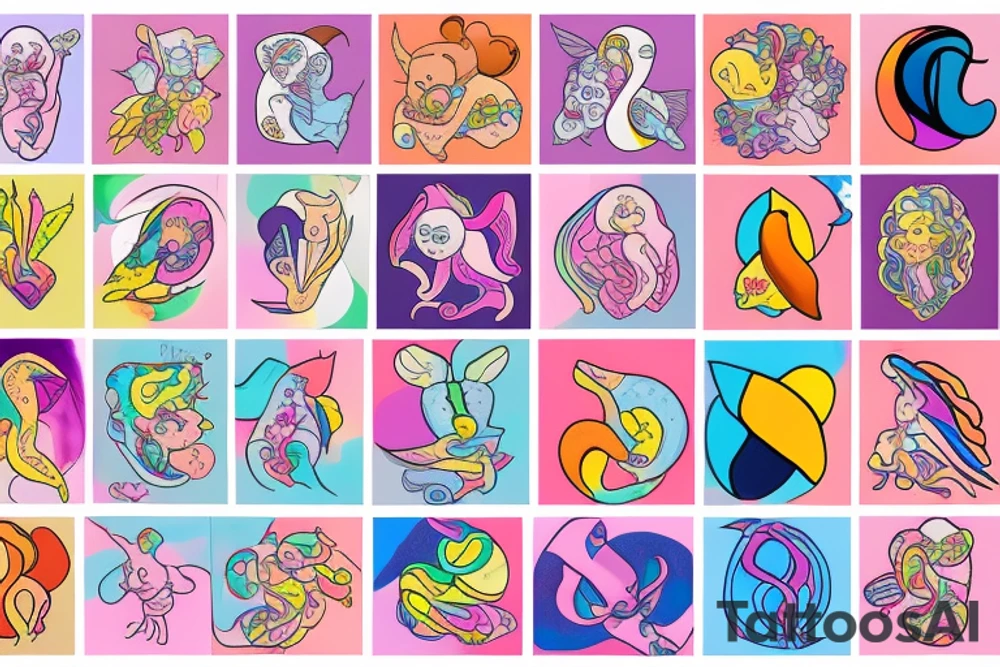 Uterus tattoo idea
