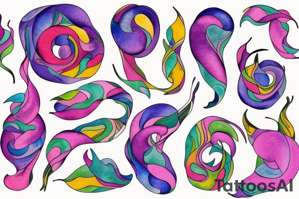 Fallopian tubes tattoo idea