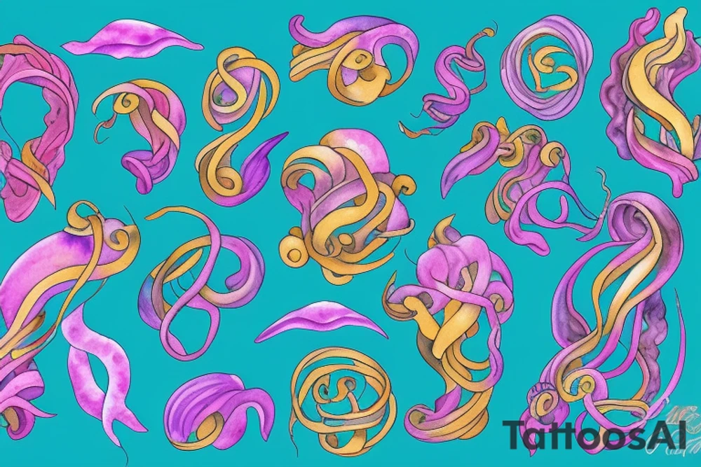 Fallopian tubes tattoo idea