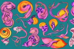 Fallopian tubes tattoo idea
