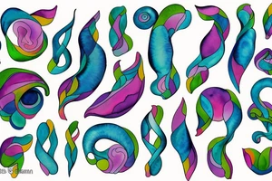 Fallopian tubes tattoo idea