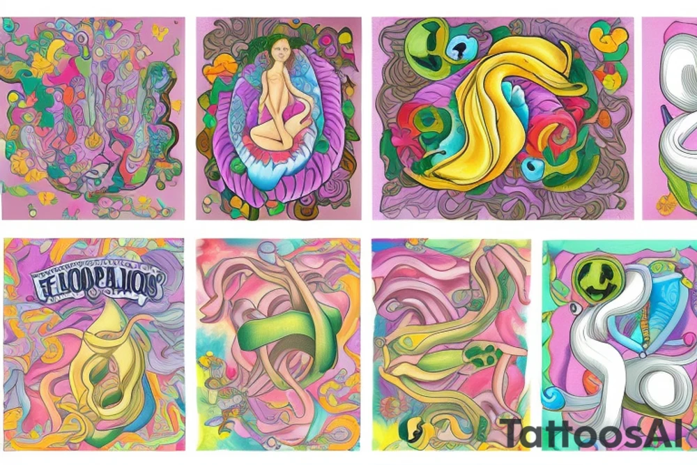 Fallopian tubes tattoo idea