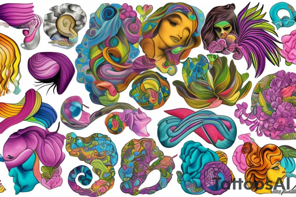 Fallopian tubes tattoo idea