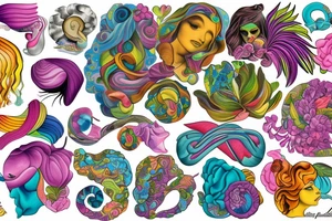 Fallopian tubes tattoo idea