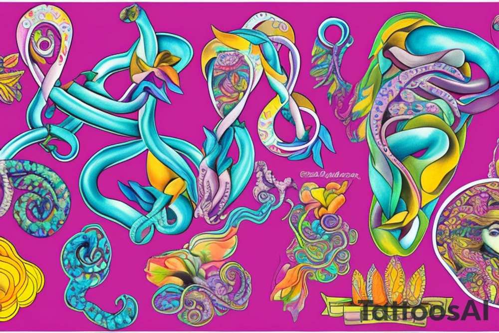 Fallopian tubes tattoo idea