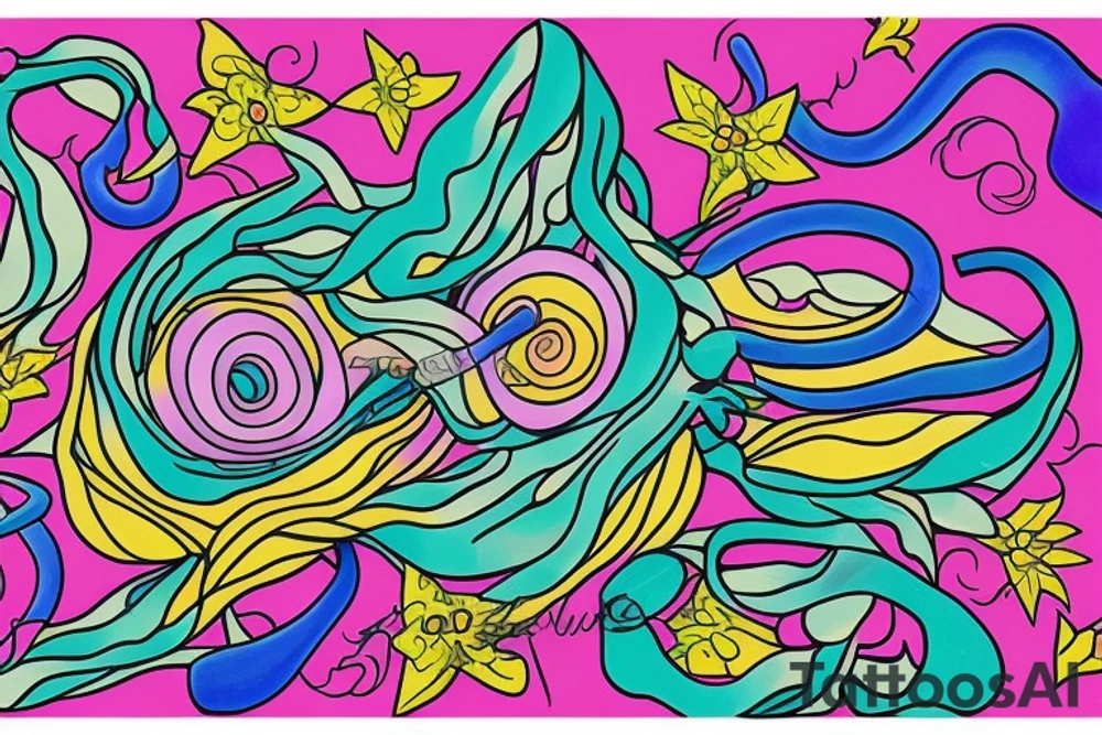 Fallopian tubes tattoo idea