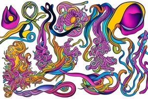 Fallopian tubes tattoo idea