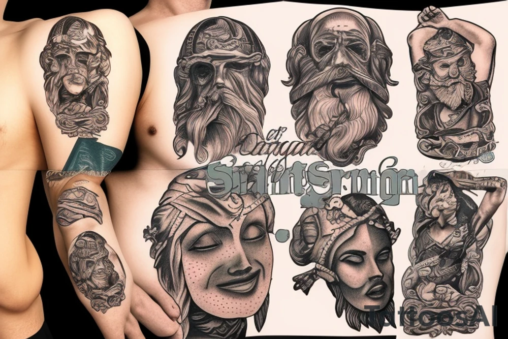 Saint Brendan tattoo idea