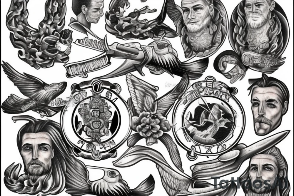 Saint Brendan tattoo idea