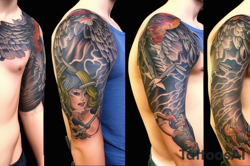 St Michael tattoo idea