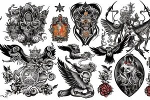 St Michael tattoo idea