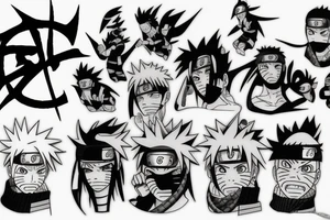 naruto tattoo idea