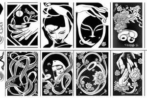 Inspired by the khurangabin song “white gloves” tattoo idea