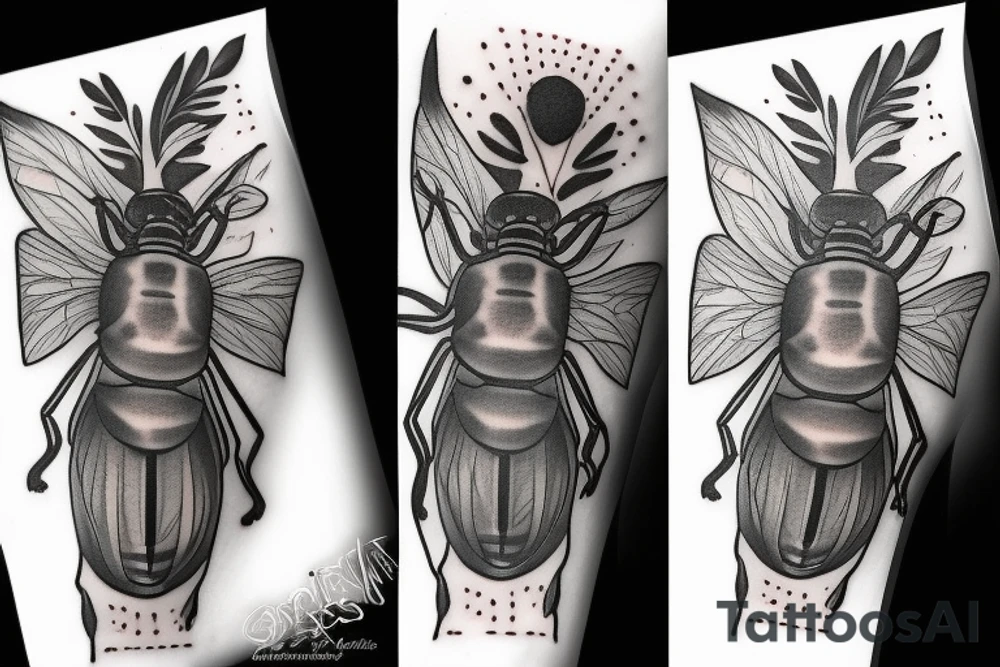 Wildbiene tattoo idea