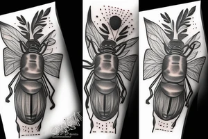 Wildbiene tattoo idea