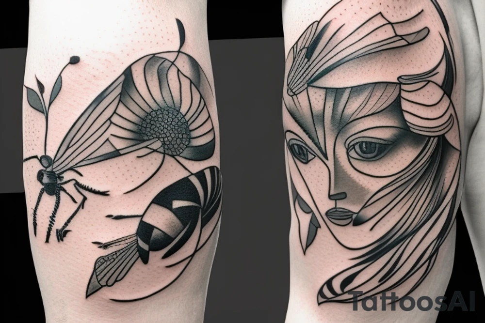 Biene tattoo idea