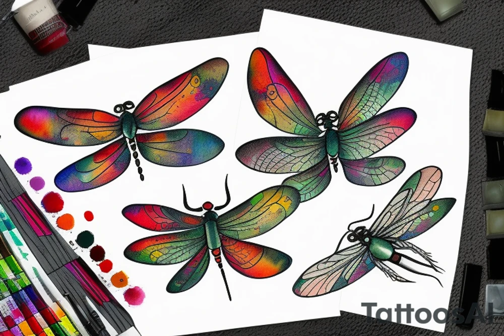 Dragonfly tattoo idea