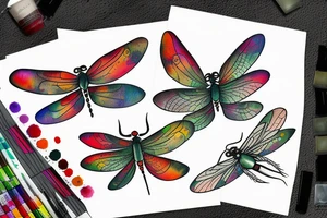 Dragonfly tattoo idea