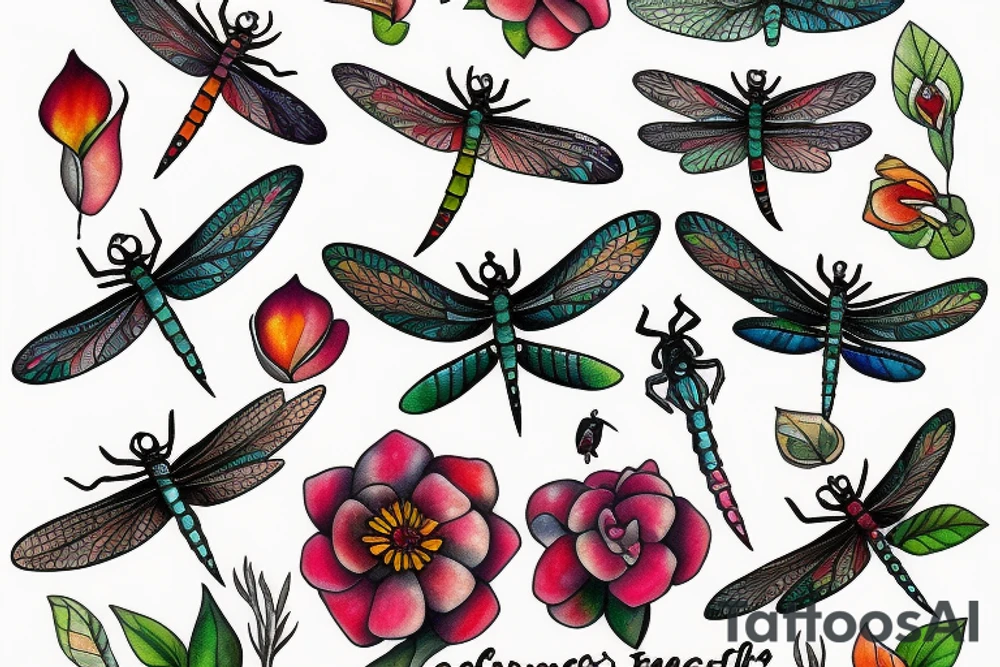 Dragonfly tattoo idea