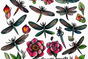 Dragonfly tattoo idea