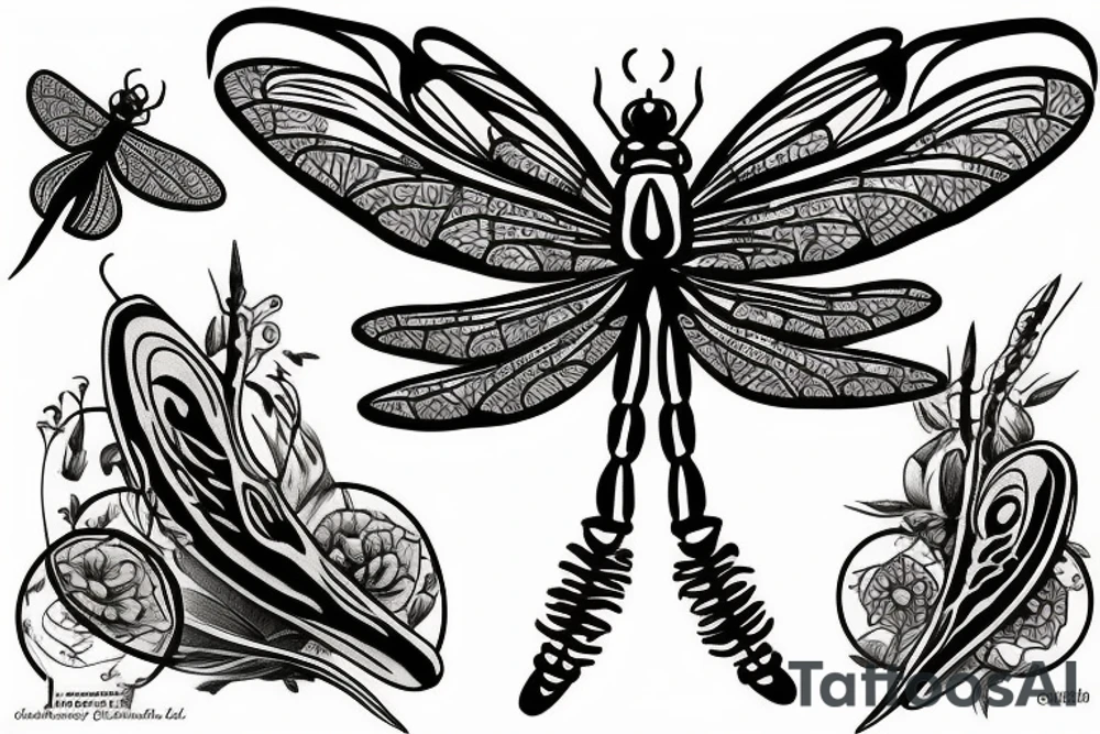 Dragonfly tattoo idea
